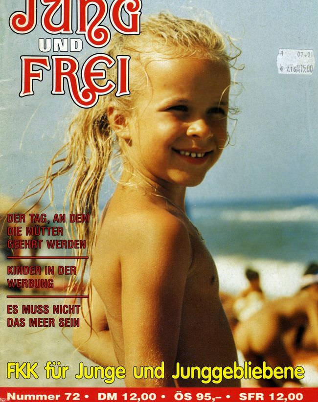 Jung und Frei Nr.72 - Magazine naturism retro nude culture