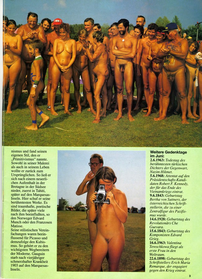 Jung und Frei Nr.61 - young body nudists magazine