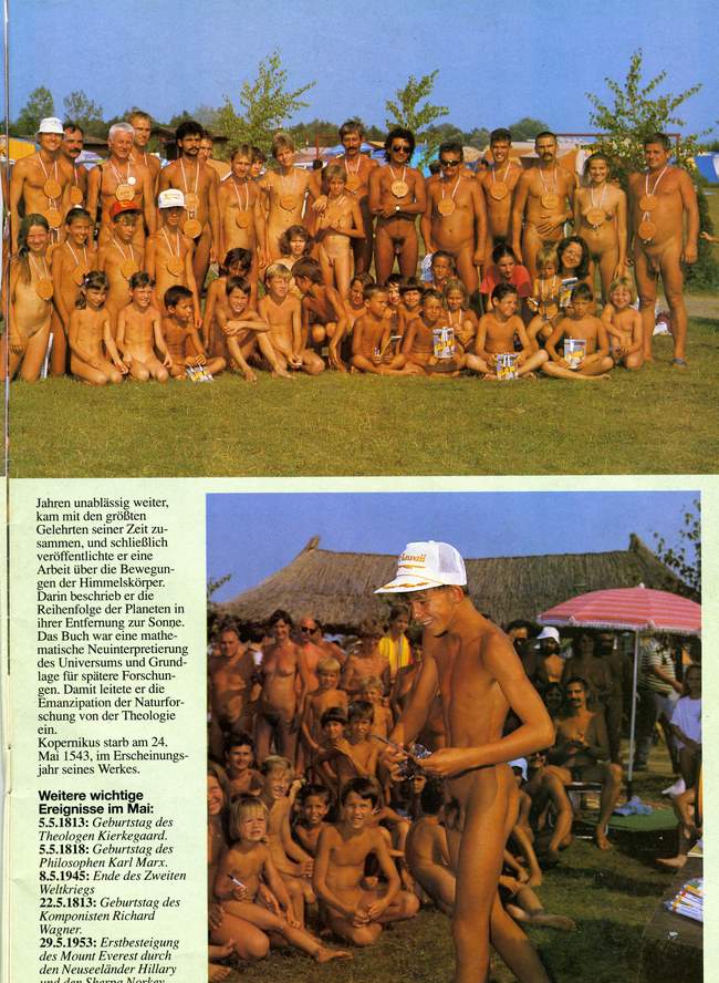 Jung und Frei Nr.60 - family nudism magazine adult and young nudists photo