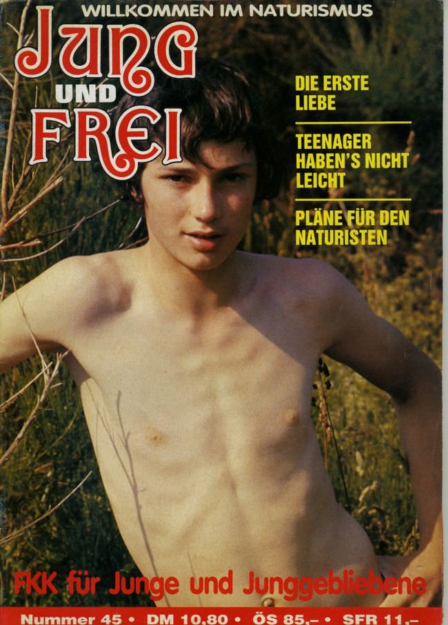 Jung und Frei Nr.45 - boys and girls nudists photo