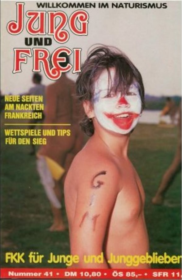 Jung und Frei Nr.41 - nudists bodyart photo