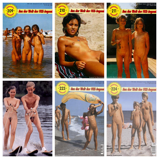 Sonnenfreunde Sonderheft Nr.209-224 magazine retro nudism picture