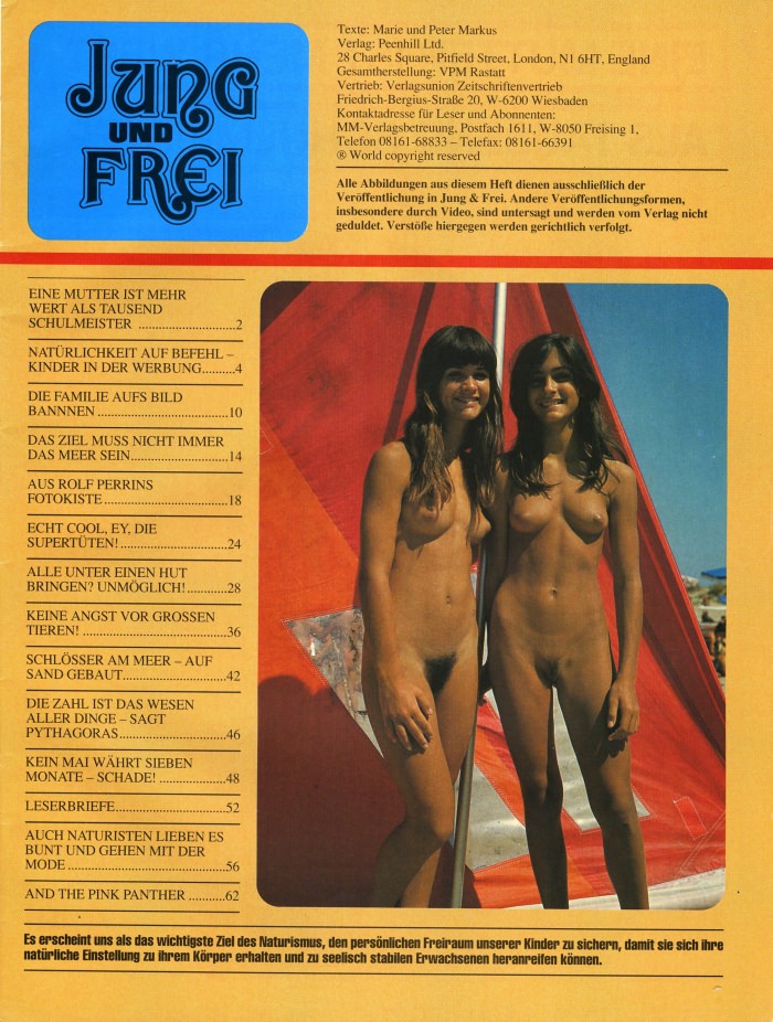 Jung und Frei Nr.72 - Magazine naturism retro nude culture