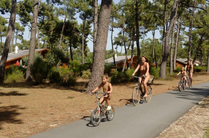 Euronat naturists camp France video