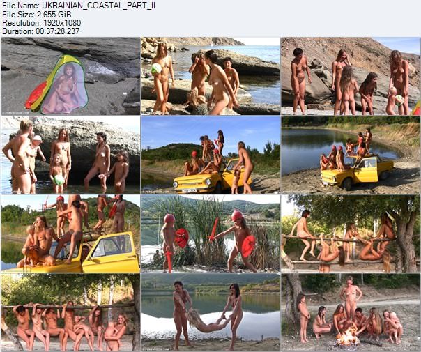 Nudism video - 2.65 GB - Ukrainian coastal