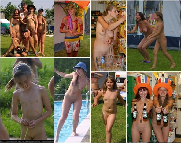 Holland youngster nudists games in camping Purenudism