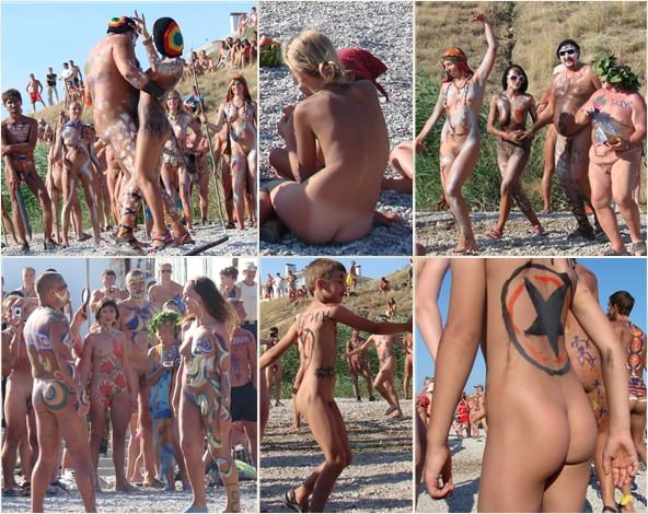 Neptune day dance shot - pure Nudism premium gallery