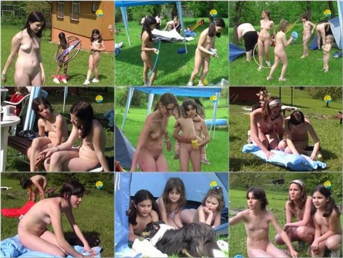 Nudism in nature - Hoola hoola - Naturist Freedom video